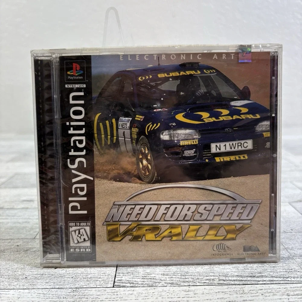 Need for Speed V Rally PS1 PlayStation 1 - NEW SEALED